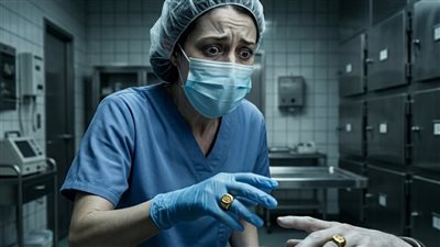 ممرضة حاولت سرقة خاتم من رجل متوفي
