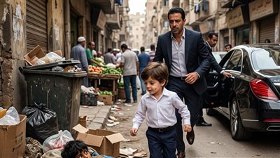 هذان الطفلان النائمان بين القمامة يشبهانني 