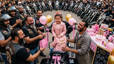 أب جهز عيد ميلاد ابنته بستة أشهر من التعب، لكن لم يحضر طفل واحد