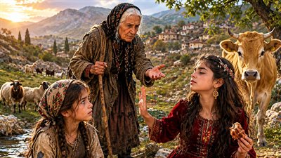 حكاية فاتو والبقرة الصفراء (من الفولكلور الكردي) 