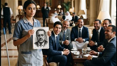 ضحكوا عليها كلهم لما قالت ممكن أرسم مقابل وجبة أكل؟ 