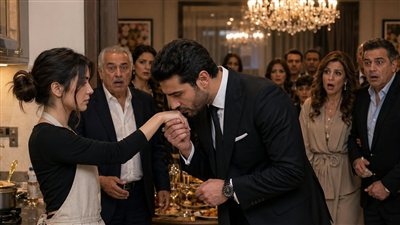 أبويا عزم العيلة كلها على عزومة عشا كبيرة، بس أمي أمرتني أفضل واقفة أطبخ في المطبخ والكل برة بيحتفل