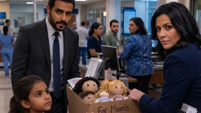 سارة، البنت اللي عندها 5 سنين، خدت كل عرايسها معاها المستشفى وهي مأملة إنهم ممكن يدفعوا تمن عملية أمها.