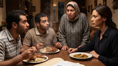 حماتي حطت قدامي طبق مسقعه بايت حكايات منــال عـلـي